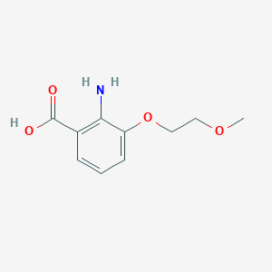2-Amino-3-(2-methoxyethoxy)benzoic acid