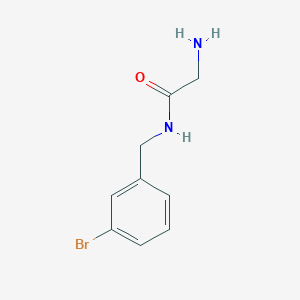 2-Amino-N-(3-bromo-benzyl)-acetamide