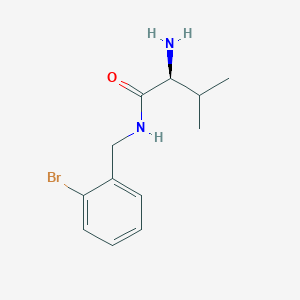 (S)-2-Amino-N-(2-bromo-benzyl)-3-methyl-butyramide