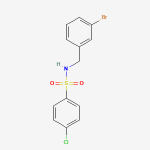 N-(3-Bromobenzyl)-4-chlorobenzenesulfonamide