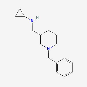 molecular formula C16H24N2 B7869241 (1-Benzyl-piperidin-3-ylmethyl)-cyclopropyl-amine 