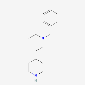 molecular formula C17H28N2 B7869320 Benzyl[2-(piperidin-4-yl)ethyl](propan-2-yl)amine 