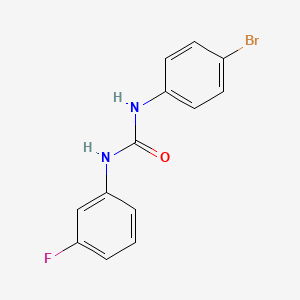 1-(4-Bromophenyl)-3-(3-fluorophenyl)urea