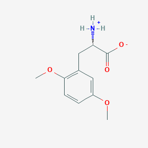 molecular formula C11H15NO4 B7869361 (2S)-2-azaniumyl-3-(2,5-dimethoxyphenyl)propanoate 