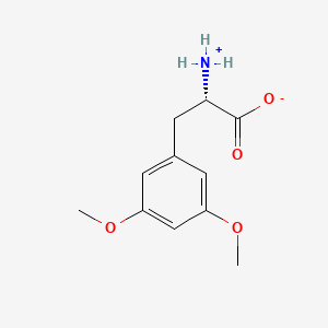 (2S)-2-azaniumyl-3-(3,5-dimethoxyphenyl)propanoate