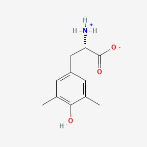 molecular formula C11H15NO3 B7869375 (2S)-2-azaniumyl-3-(4-hydroxy-3,5-dimethylphenyl)propanoate 