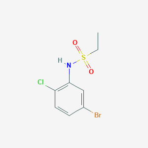 N-(5-bromo-2-chlorophenyl)ethanesulfonamide