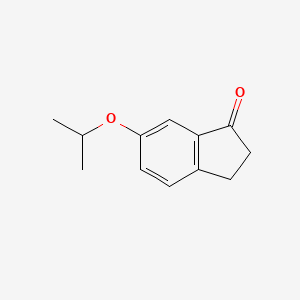 6-(Propan-2-yloxy)-2,3-dihydro-1H-inden-1-one