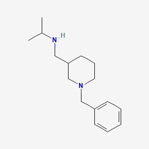 molecular formula C16H26N2 B7869681 (1-Benzyl-piperidin-3-ylmethyl)-isopropyl-amine 