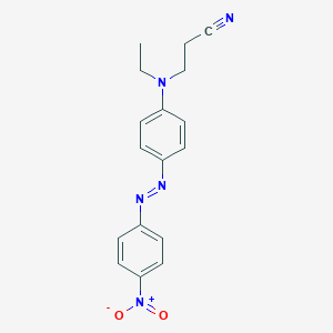 molecular formula C17H17N5O2 B078697 Disperse orange 25 CAS No. 12223-22-2