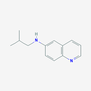 N-(2-methylpropyl)quinolin-6-amine