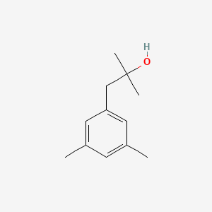 molecular formula C12H18O B7869773 1-(3,5-Dimethylphenyl)-2-methyl-2-propanol 
