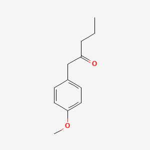 molecular formula C12H16O2 B7869809 1-(4-Methoxyphenyl)pentan-2-one 