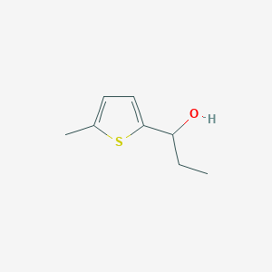 molecular formula C8H12OS B7869829 1-(5-Methyl-2-thienyl)-1-propanol CAS No. 132706-15-1