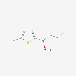 molecular formula C9H14OS B7869866 1-(5-Methyl-2-thienyl)-1-butanol 