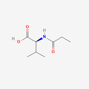 molecular formula C8H15NO3 B7870002 N-Propionyl-L-valine CAS No. 20051-64-3