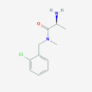 (S)-2-Amino-N-(2-chloro-benzyl)-N-methyl-propionamide