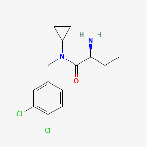 (S)-2-Amino-N-cyclopropyl-N-(3,4-dichloro-benzyl)-3-methyl-butyramide