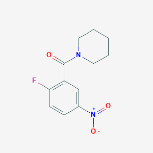 1-(2-Fluoro-5-nitrobenzoyl)piperidine