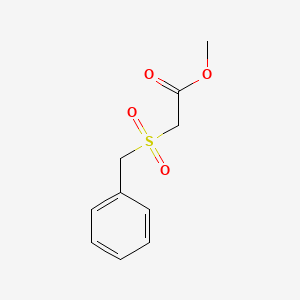molecular formula C10H12O4S B7870203 Methyl 2-benzylsulfonylacetate CAS No. 29771-82-2