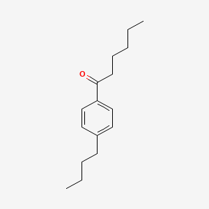 molecular formula C16H24O B7870253 1-(4-Butylphenyl)hexan-1-one 