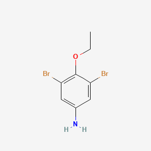 molecular formula C8H9Br2NO B7870288 3,5-Dibromo-4-ethoxyaniline CAS No. 52765-17-0
