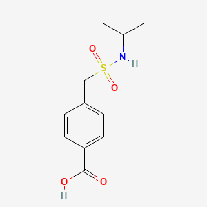 4-[(Isopropylsulfamoyl)methyl]benzoic acid