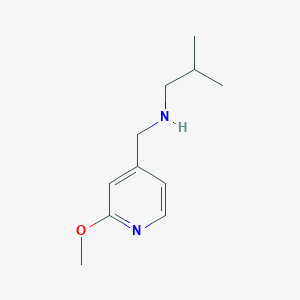 molecular formula C11H18N2O B7870349 [(2-Methoxypyridin-4-yl)methyl](2-methylpropyl)amine 
