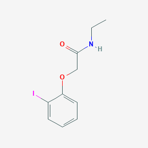 molecular formula C10H12INO2 B7870383 N-ethyl-2-(2-iodophenoxy)acetamide 