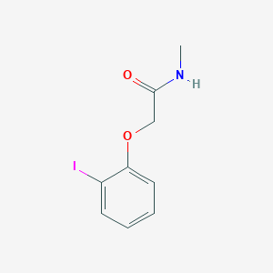 molecular formula C9H10INO2 B7870391 2-(2-iodophenoxy)-N-methylacetamide 