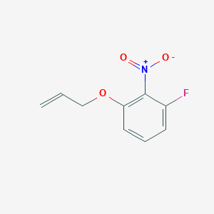 molecular formula C9H8FNO3 B7870421 1-(Allyloxy)-3-fluoro-2-nitrobenzene 