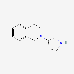 2-(Pyrrolidin-3-yl)-1,2,3,4-tetrahydroisoquinoline