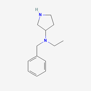 Benzyl-ethyl-pyrrolidin-3-yl-amine