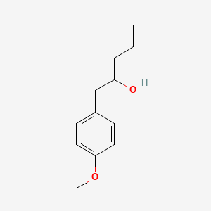 molecular formula C12H18O2 B7870681 1-(4-Methoxyphenyl)pentan-2-ol 