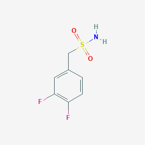 molecular formula C7H7F2NO2S B7870716 3,4-Difluorobenzylsulfonamide CAS No. 919354-71-5