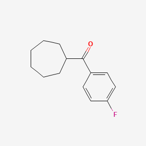 4-Fluorophenyl cycloheptyl ketone
