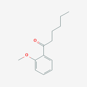 molecular formula C13H18O2 B7870776 1-(2-甲氧基苯基)己烷-1-酮 CAS No. 364760-94-1