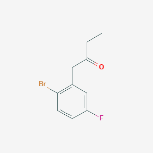 1-(2-Bromo-5-fluorophenyl)butan-2-one