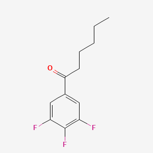 1-(3,4,5-Trifluorophenyl)hexan-1-one