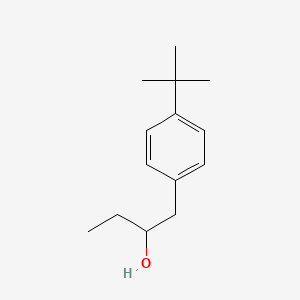 molecular formula C14H22O B7870860 1-(4-tert-Butylphenyl)-2-butanol 