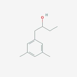 molecular formula C12H18O B7870940 1-(3,5-Dimethylphenyl)-2-butanol 