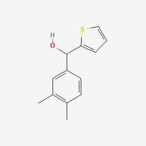 (3,4-Dimethylphenyl)(thiophen-2-yl)methanol