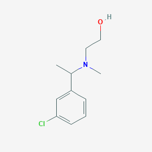 2-{[1-(3-Chloro-phenyl)-ethyl]-methyl-amino}-ethanol