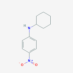 molecular formula C12H16N2O2 B078713 N-环己基-4-硝基苯胺 CAS No. 13663-59-7