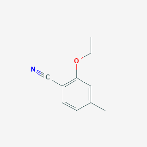 molecular formula C10H11NO B7871308 2-Ethoxy-4-methylbenzonitrile 