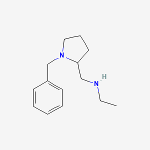 molecular formula C14H22N2 B7871500 (1-Benzyl-pyrrolidin-2-ylmethyl)-ethyl-amine 