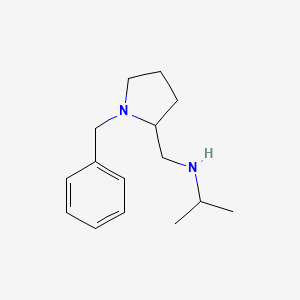 molecular formula C15H24N2 B7871510 (1-Benzyl-pyrrolidin-2-ylmethyl)-isopropyl-amine 