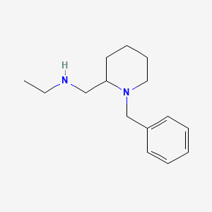 molecular formula C15H24N2 B7871532 (1-Benzyl-piperidin-2-ylmethyl)-ethyl-amine 