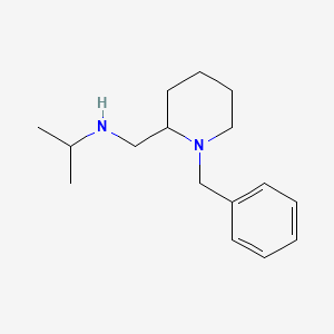 molecular formula C16H26N2 B7871533 (1-Benzyl-piperidin-2-ylmethyl)-isopropyl-amine 