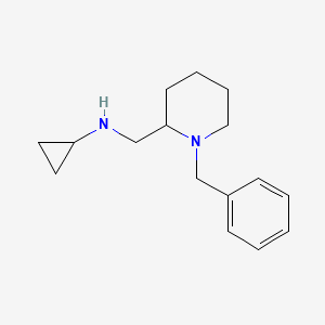 molecular formula C16H24N2 B7871542 (1-Benzyl-piperidin-2-ylmethyl)-cyclopropyl-amine 